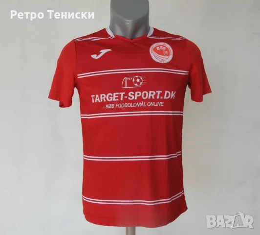 Тениска Ballerup Skovlunde Fodbold (Skovlunde Fodbold #14) JOMA — Мъже размер S Червено