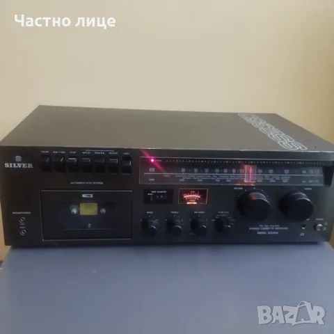 Silver ресийвър с касетка, снимка 13 - Ресийвъри, усилватели, смесителни пултове - 56633900