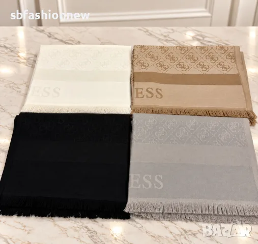 Guess шал кашмир и коприна