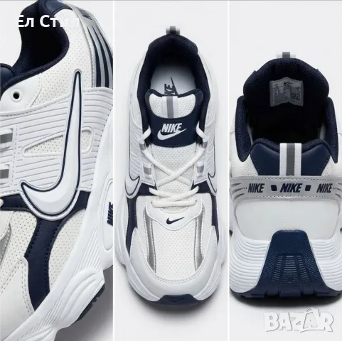 📌Дамски спортни обувки Nike Just - Бяло и Тъмносиньо
👉36 37 38 39 40 
💰Цена 72€ 
👉Еконт