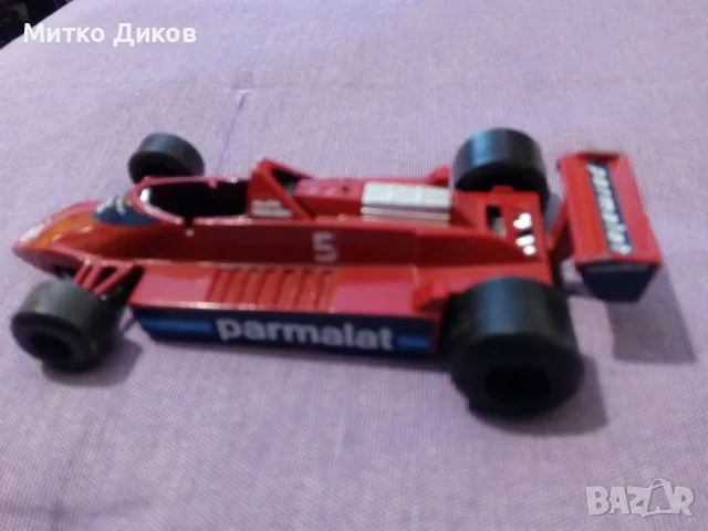 Vintage Polistil FK26 Brabham BT48 Alfa Romeo F1 1/32 Niki Lauda 1980 Italy колекционерска количка