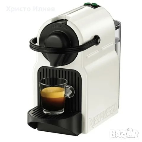 Кафемашина с капсули NESPRESSO Inissia Бяла