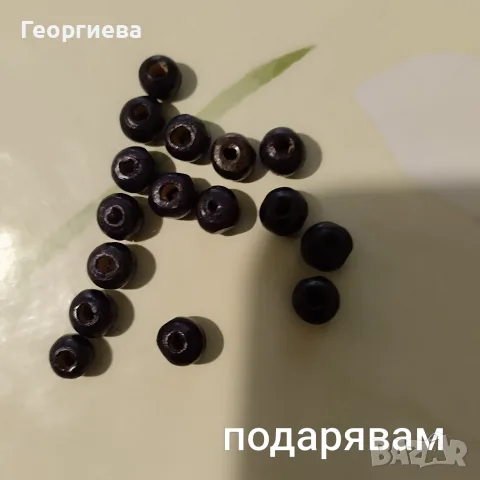дървени копчета и мъниста, снимка 3 - Други - 56735694