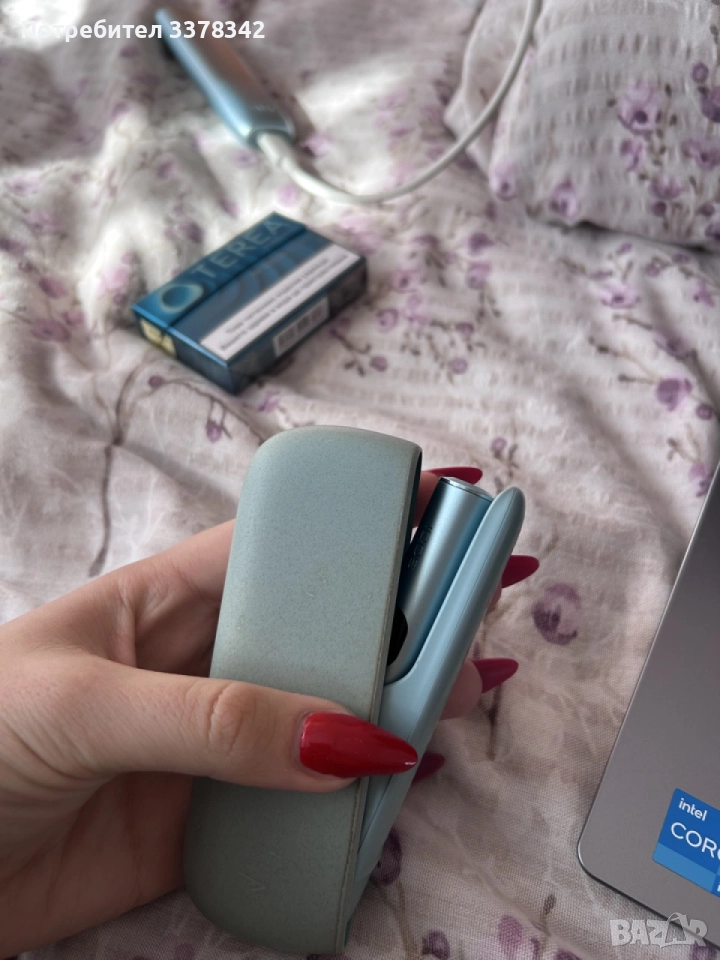 iqos iluma i в тюркоазен цвят, снимка 1