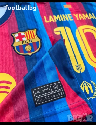 Детски юношески футболни екипи LAMINE YAMAL 10 ❤️⚽️ НОВО 2026-27 година 