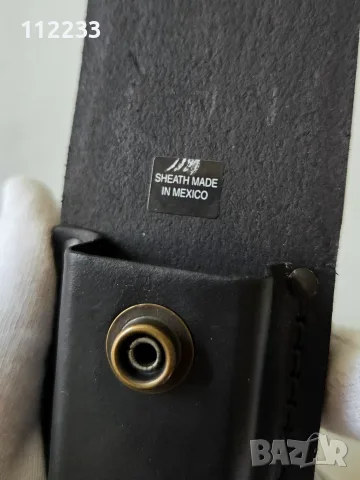 Buck 112 Ranger Fingеrgroovе, снимка 9 - Ножове - 56613156