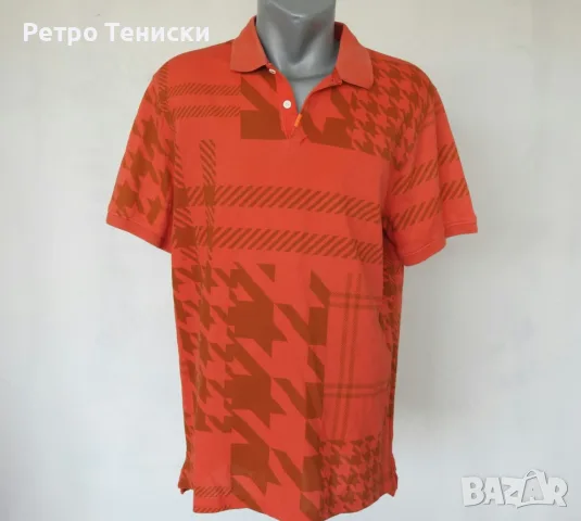 Поло тениска • Nike • оранжево • размер XL • Мъже