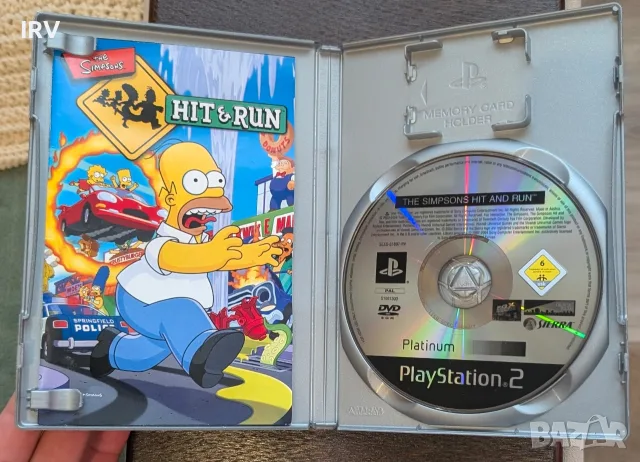 The Simpsons Hit and Run PS2, снимка 2 - Игри за PlayStation - 56738894