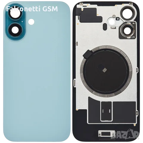 Заден капак за iPhone 16 – Оборудван AAA+ – Зелен