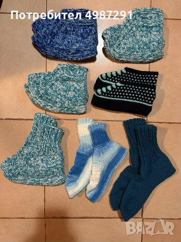 🧶 РЪЧНО ПЛЕТЕНИ ТЕРЛИЦИ ОТ МЕН! ❤️, снимка 4 - Други - 56617129