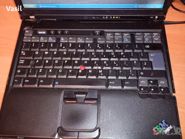 Лаптоп IBM ThinkPad T40, снимка 2 - Лаптопи за дома - 56710742