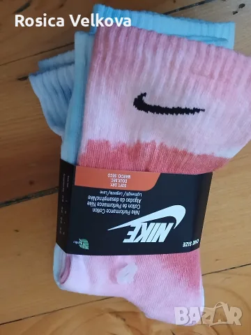Луксозни чорапи NIKE , снимка 4 - Дамски чорапи - 56657099