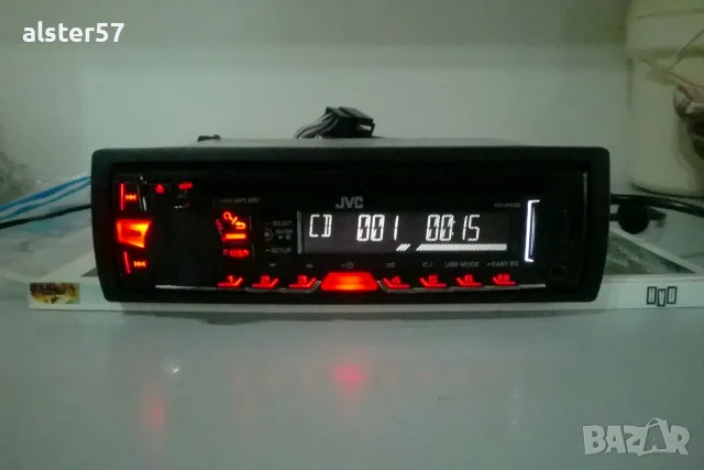 USB ,CD,AUX player JVC KD-R469, снимка 2 - Аксесоари и консумативи - 56566836