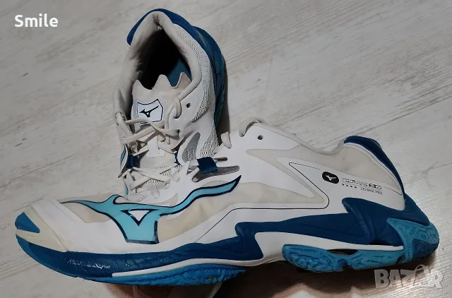 Мъжки маратонки MIZUNO Wave Lightning Z8 Mid, снимка 4 - Маратонки - 56601930