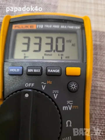 Мултиметър, мултицет fluke 115, снимка 4 - Друга електроника - 56635953