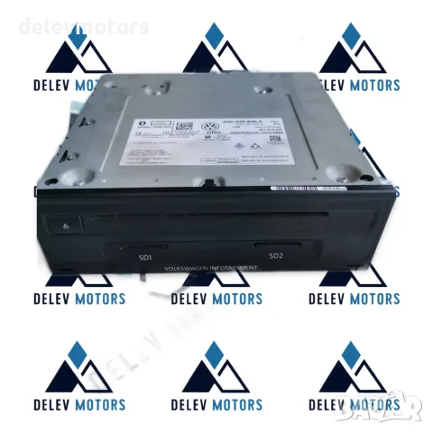 3Q0035846A Мултимедиен блок за информационно-развлекателна система Delphi MIB2 STD, 12 V, 2 SD