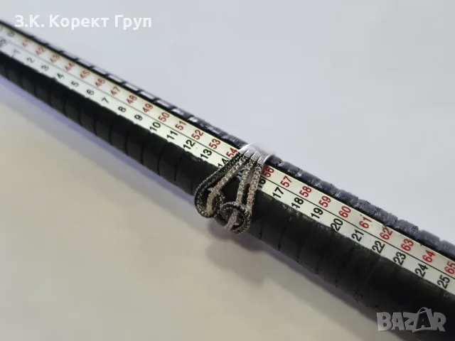 Сребърен пръстен 925 / 4,60 гр., снимка 9 - Пръстени - 56593161