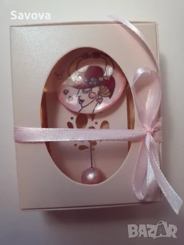 Зодиакални брошки - зодия Телец, снимка 4 - Подаръци за жени - 56728779