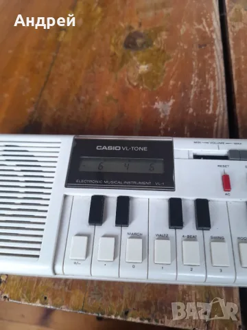 Стар синтезатор Casio VL-10, снимка 8 - Синтезатори - 56627749