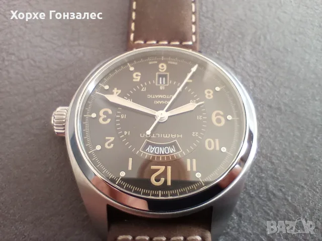 Hamilton Khaki Field Day Date Automatic. 42mm, снимка 5 - Мъжки - 56719408