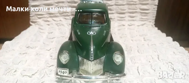 металeн  пикап Ford -  1940 г.  Мащаб 1:18 