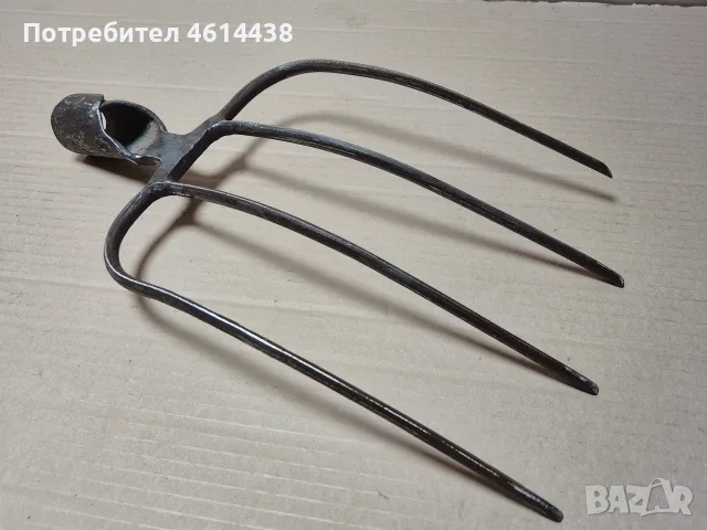 Стара Кована Вила За Сено. / НОМЕР 38., снимка 5 - Градински инструменти - 56742896