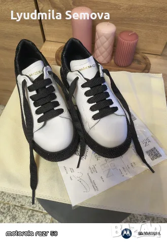 Сникьрси Alexander McQueen , снимка 2 - Кецове - 56740954