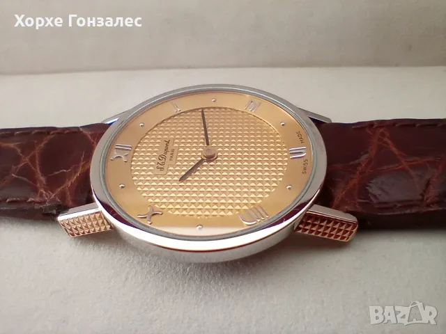 Dupont Paris. Goldplated, 29mm, снимка 6 - Дамски - 56721104