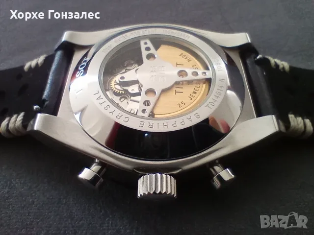 Tissot PRS 516 Automatic Chronograph, 45mm, снимка 10 - Мъжки - 56727904