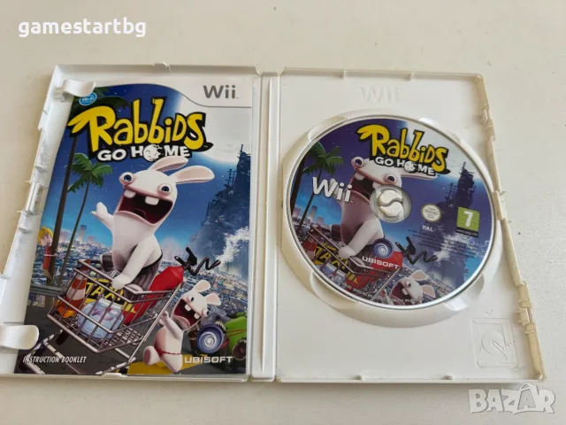 Rabbids Go Home за Wii / Wii U, снимка 3 - Игри за Nintendo - 56648546