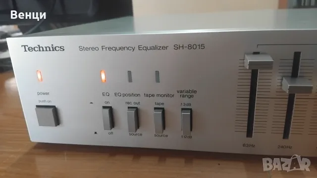 Technics SH-8015 еквалайзер, снимка 2 - Ресийвъри, усилватели, смесителни пултове - 56561482
