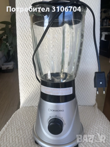 Блендер Cookworks,стъклена  кана,500w