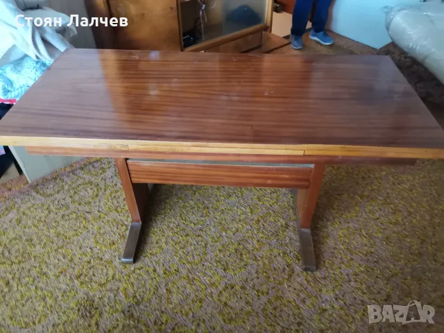 Холна масичка, разтегателна, снимка 3 - Маси - 56609728