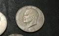 3 бр. 1 долар Айзенхауер-1971,72,78 г., снимка 3