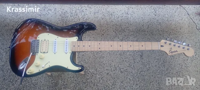 Squier Stratocaster by Fender.