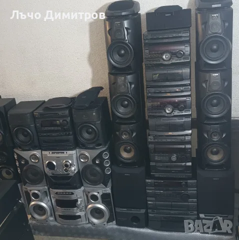 Аудио системи SONY - PANASONIC - AIWA- PHILIPS -JVC - SHARP - TECHNICS 