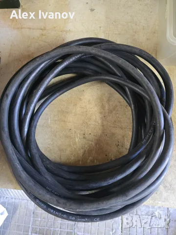 Гумиран кабел Flexx H01N2-D 50mm², снимка 3 - Кабели - 56664732