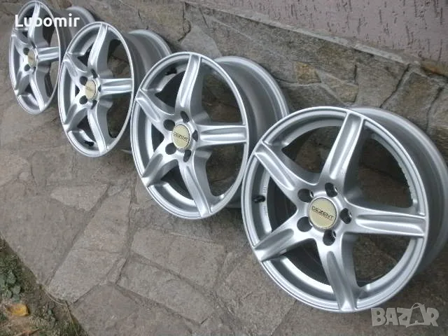 15 цола 5 х 100 мм 4 бр лети джанти - Dezent Germany ! - VW,Audi,Seat,Skoda !