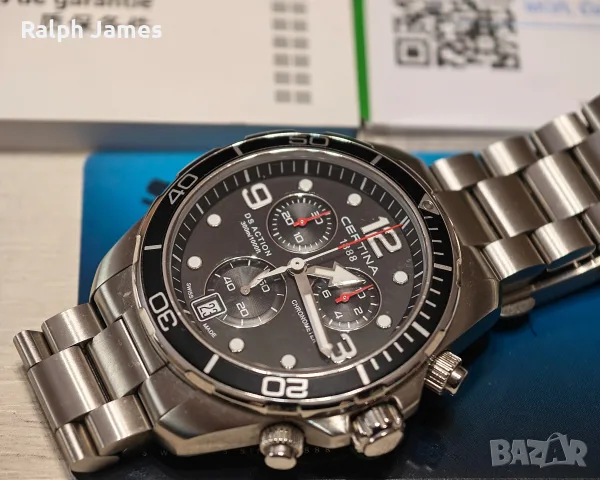 Certina DS Action Chronograph Гаранция, снимка 2 - Мъжки - 56584159