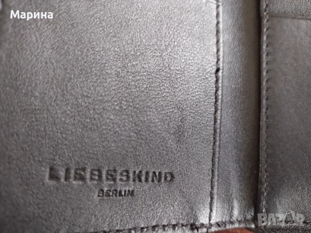 Дамски портфейл Liebeskind, снимка 4 - Портфейли, портмонета - 56654108