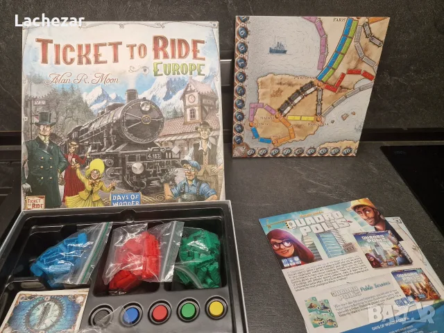 Ticket ro Ride настолна игра