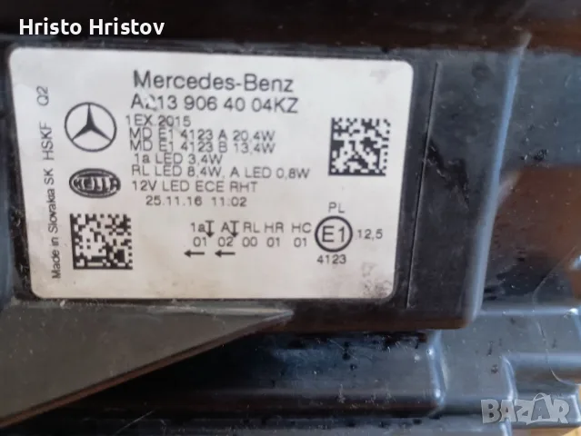 Продавам ляв фар за Мерцедес W213, снимка 3 - Части - 56561215