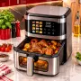 Фритюрник с горещ въздух 8L, 1700W с 12 програми, снимка 2
