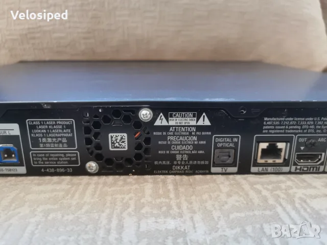 DVD Blueray SONY BDV-E6100, снимка 2 - Плейъри, домашно кино, прожектори - 56629146