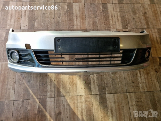 Volkswagen EOS cabrio 2012 година фейслифт сив цвят предна броня здрава в добро състояние 