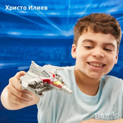 Фигурка Трансформърс Transformers One Robot Battlers Starscream 11,5 см, снимка 3 - Фигурки - 56623957