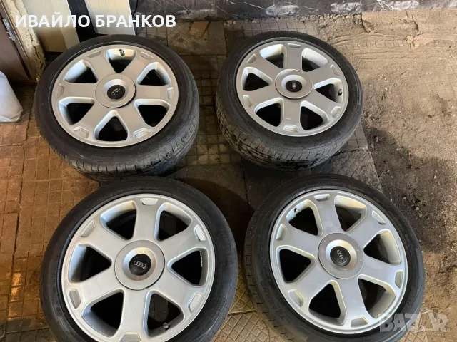 4бр джанти с гуми летни размер  225 45 17 междуболтово