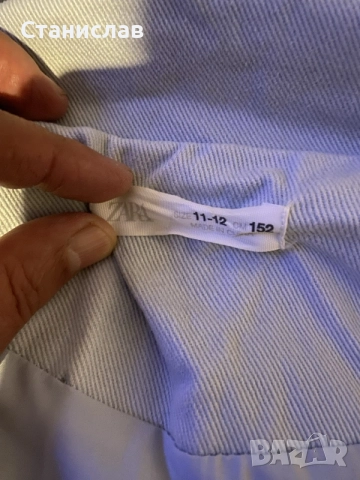 детско, дънково яке Zara, снимка 3 - Детски якета и елеци - 56556171