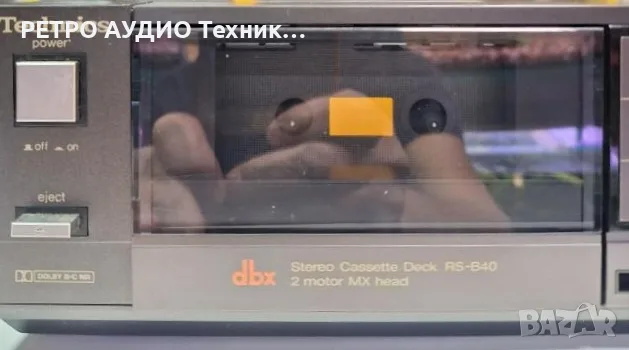 Касетен дек Technics RS-B40                                                                         , снимка 5 - Декове - 56556079
