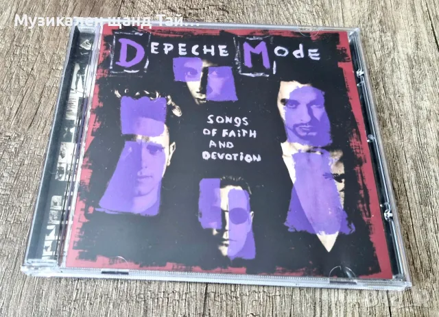 Компакт Дискове - Поп - Рок: Depeche Mode – Songs Of Faith And Devotion